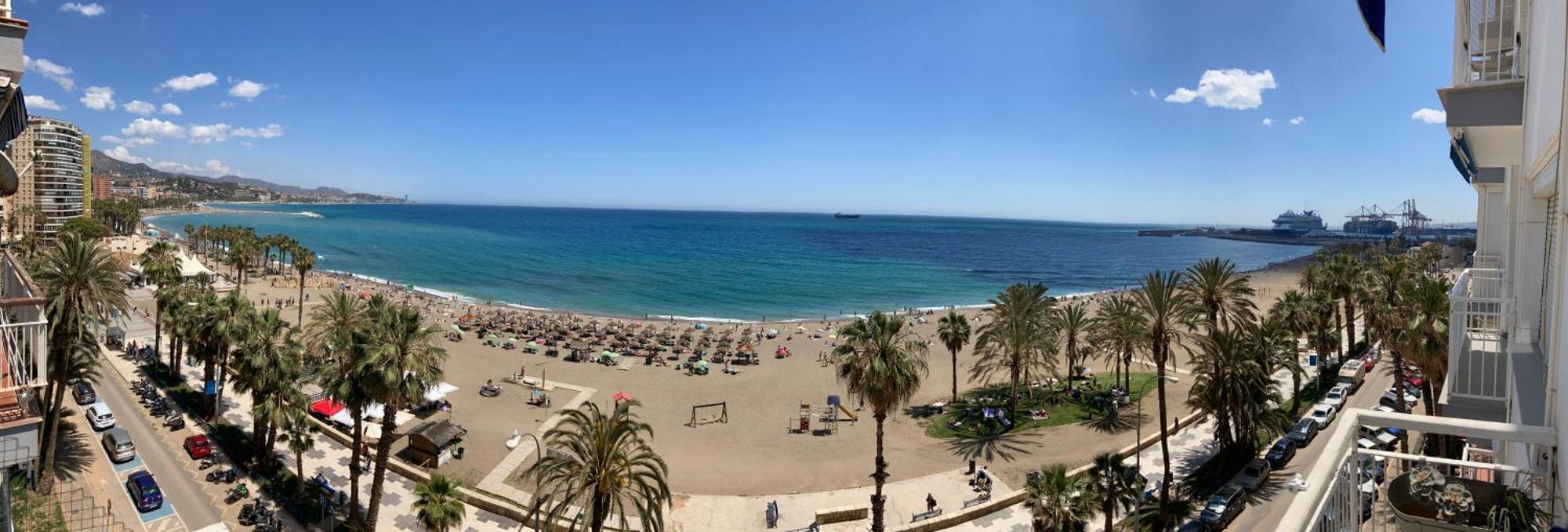 Ferienwohnung Malagueta'S Views Málaga Exterior foto